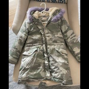 Girls Crewcuts winter coat in excellent condition